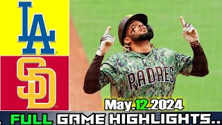 San Diego Padres vs Los Angeles Dodgers (05/12/24) FULL GAME Highlights | MLB Season 2024