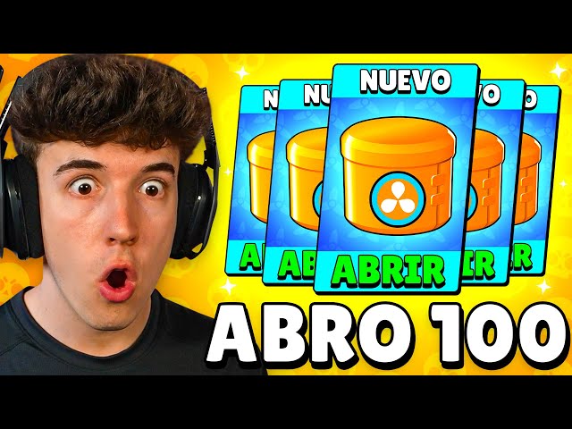 ABRO *100 DROPS VITAMINICOS* Y ME TOCAN TODAS LAS NUEVAS SKINS de BRAWL STARS