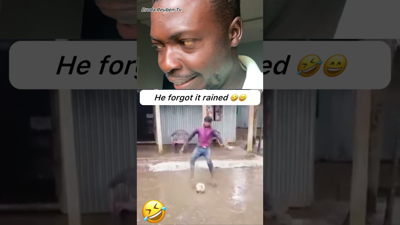 He forgot it rained #trending #funny #shorts #trendingshorts