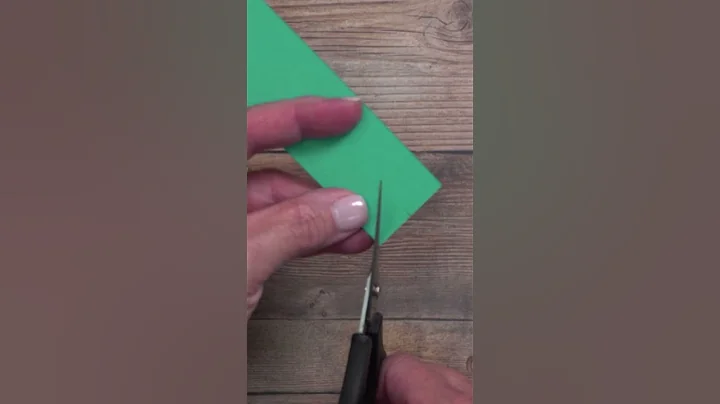 How To Make A Banner Tip For Handmade Cards #shorts