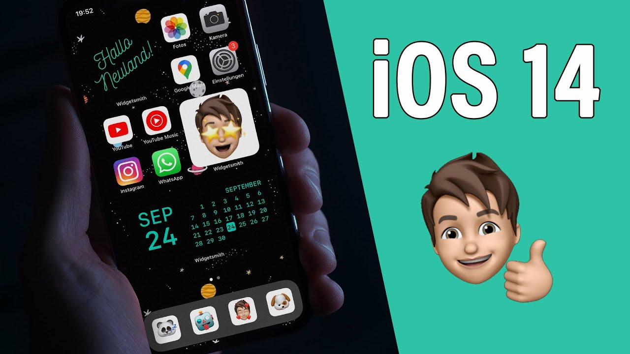 Ios 14 Iphone Homescreen Anpassen Widgets App Icons Erstellen Tipps Tricks Youtube