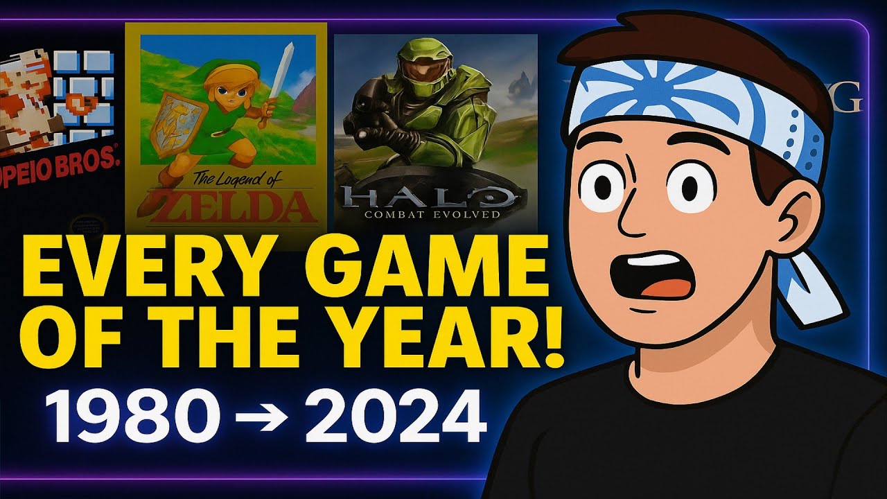 Reacting to Every Game of the Year Winner 1980–2024