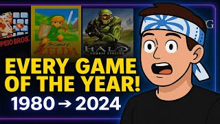Reacting to Every Game of the Year Winner 1980–2024