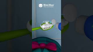 Maggie & Bimi Brush Their Teeth 🪥 Fun Morning Song for Kids #brushyourteethsong  #bimiboo #forkids