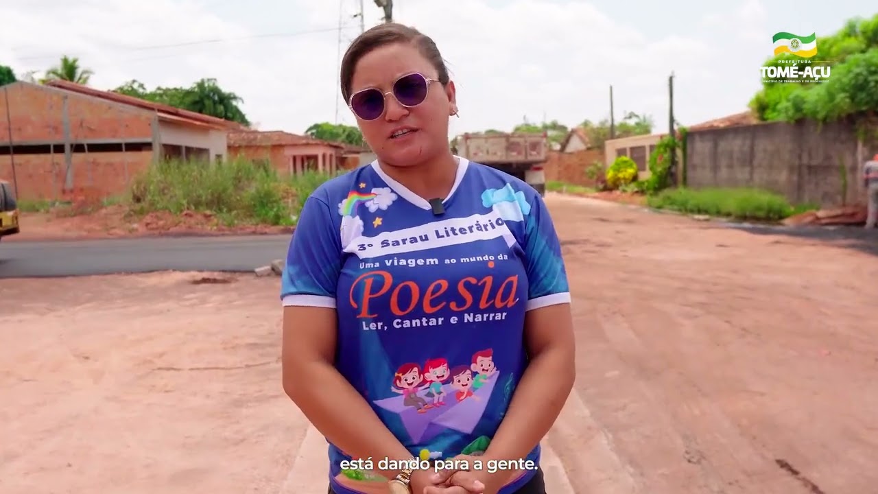 O Asfalto chegou para o Distrito da Forquilha