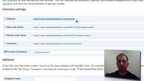 Wordpress Permalink Structure - SEO Friendly URL