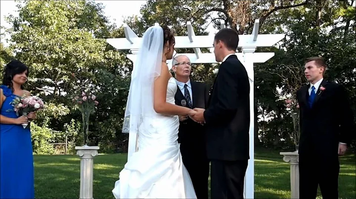 Laura & Ryan's ceremony part III   rings