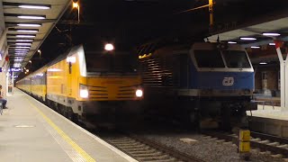 Noční vlaky Olomouc hlavní nádraží - 23./24.6.2016 / Czech Night Trains Olomouc Main Station