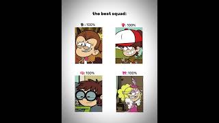 luan💛lisa💚lola💖lynn jr❤️ #loudhouse #theloudhouse #lisaloud #luanloud #lolaloud #lynnloud #loudcrowd