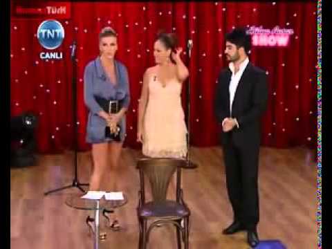 Hülya Avşar Show İvana Sert Güzel Bacaklar Frikik