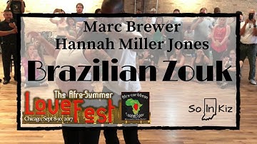 🔹Brazilian Zouk Demo ~ Marc Brewer & Hannah Miller-Jones