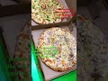 Two medium pizzas #shots#trading#youtube #pizza hat #food#pizzachallenge #pizzatime #wow#shortvideo#