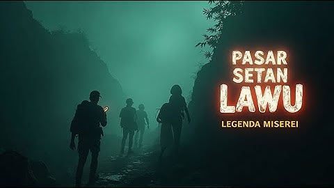 Legenda Pasar Setan Gunung Lawu | Misteri Pasar Gaib di Tengah Gunung Angker