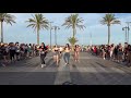 KPOP RANDOM DANCE IN VALENCIA (SPAIN) [ BEACH VER]