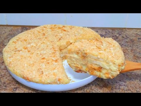 Торт Наполеон За 15 Минут Без Выпечки! Самый Вкусный Рецепт!