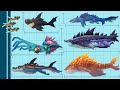 THE BIGGEST SHARK IN HUNGRY SHARK EVOLUTION. All Sharks Size Comparison [Season 2]