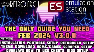 [NEW V3.0.1 GUIDE BELOW] EmulationStation DE (ES-DE) v3.0.0 Frontend Emulator Setup Guide