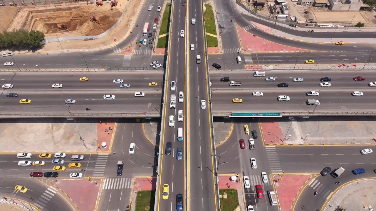 مشاريع فك الاختناقات المرورية المنجزة لغاية الان في العاصمة بغداد ساهمت بشكل كبير في تخفيف الزخم …
