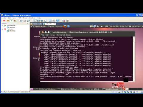 How to install logmein hamachi on ubuntu