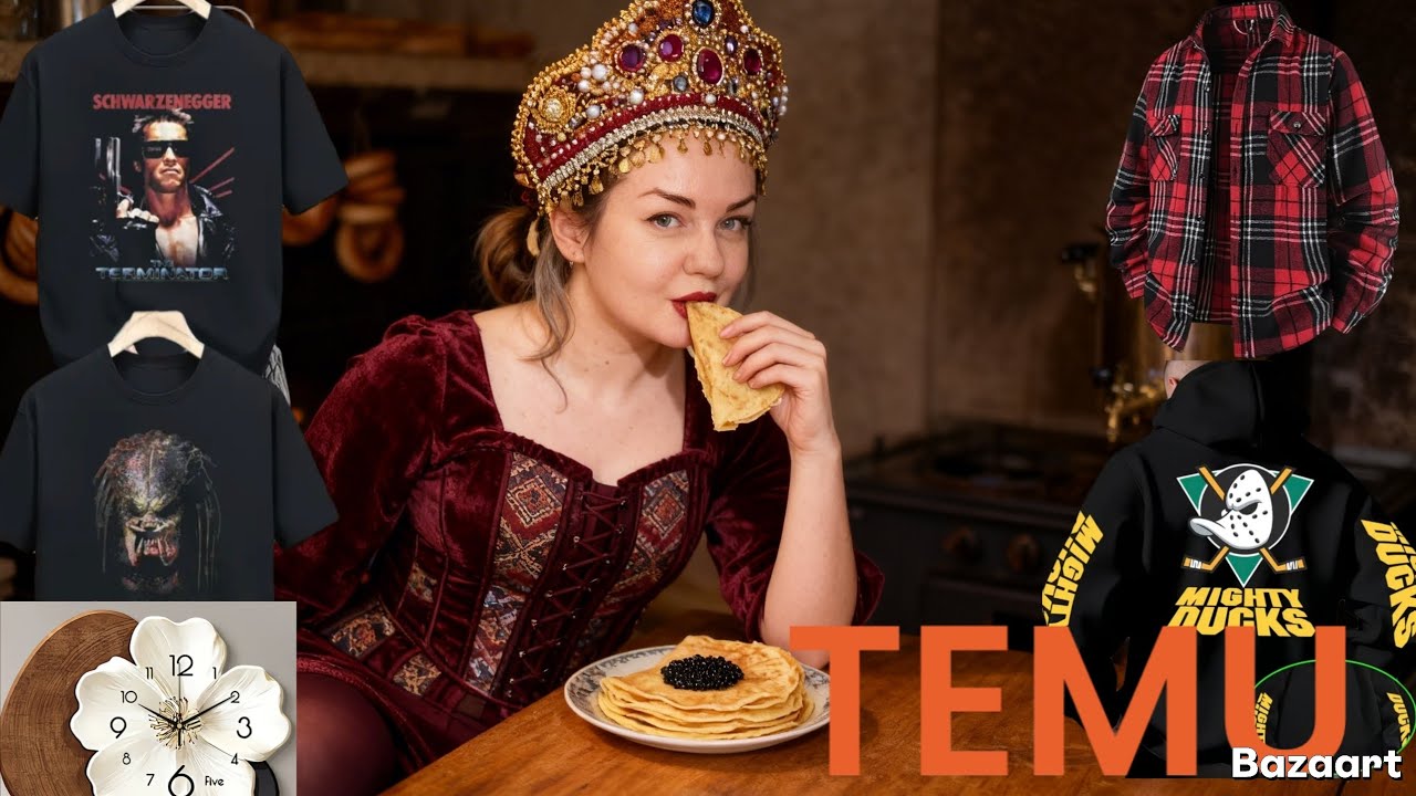 TEMU. Часы. Х/б футболки.