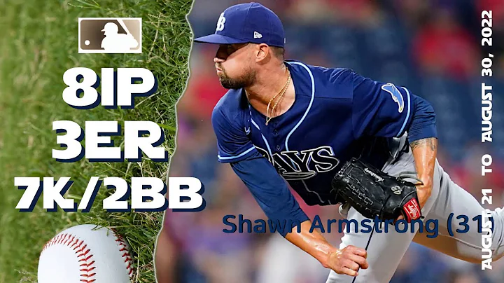 Shawn Armstrong | Aug 21 ~ 30, 2022 | MLB highlights