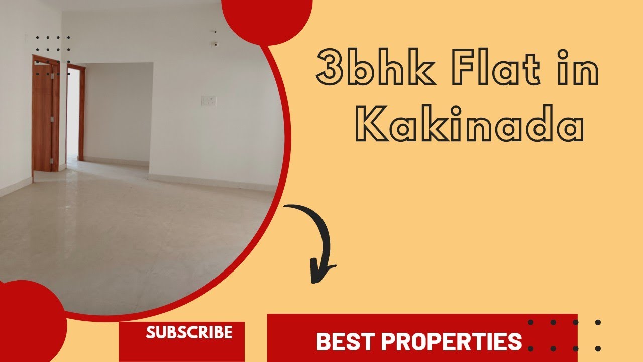 3bhk Flat for sale in Kakinada Apartment Flats in Kakinada prime