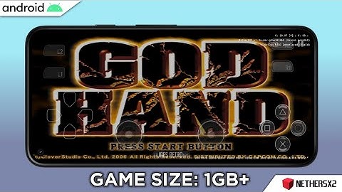 GOD HAND [60 FPS] | PS2 ON ANDROID (NETHERSX2 v1.9) - SD 8S GEN 3+SETTINGS