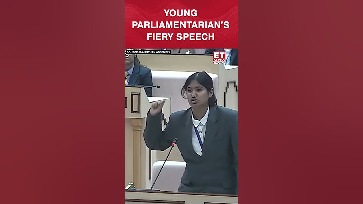 Young Parliamentarian’s Fiery Speech Rocks Rajasthan Assembly On Operation Sindoor | #etnow #shorts
