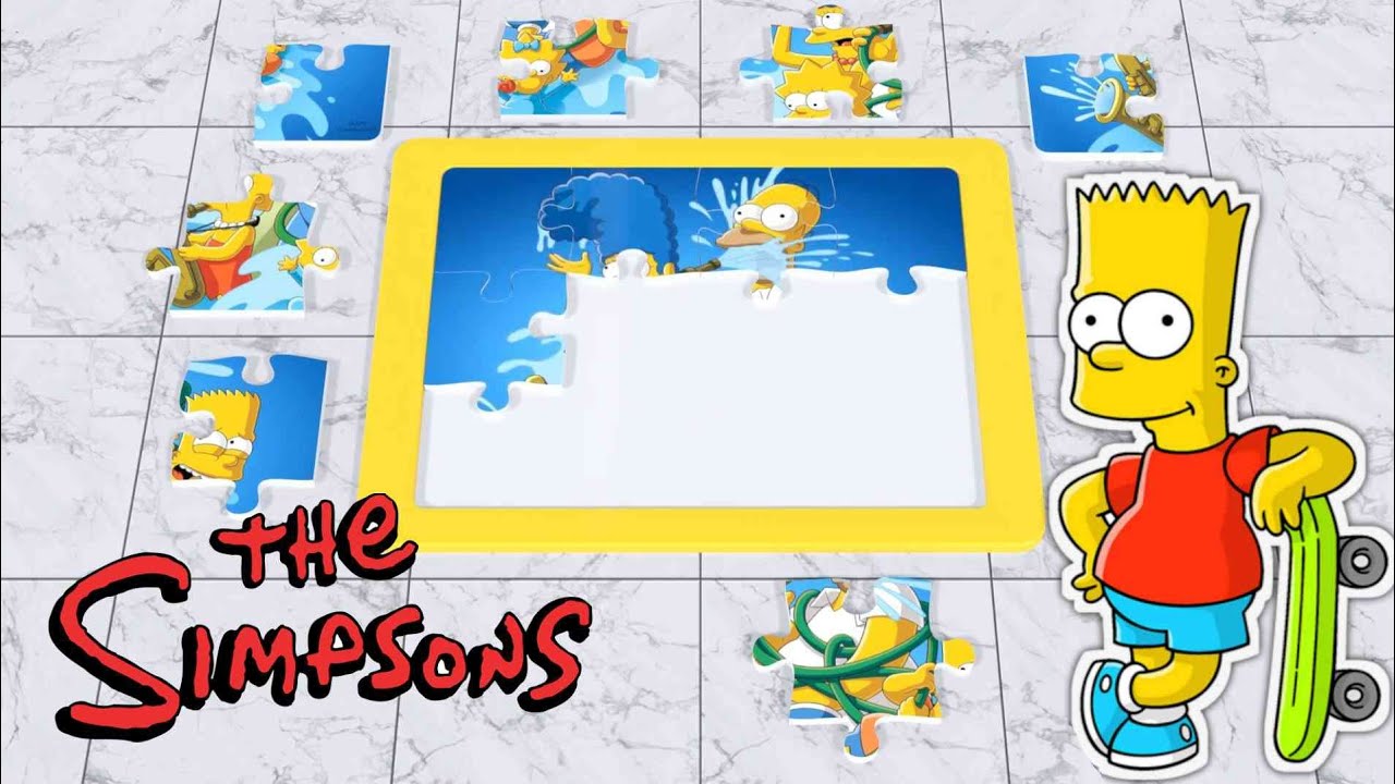 The Simpsons Jigsaw Puzzle YouTube