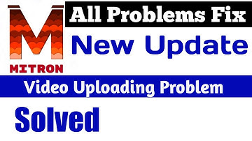 Mitron App | Video Uploading Problems Fix | New Mitron Interface | Indian App
