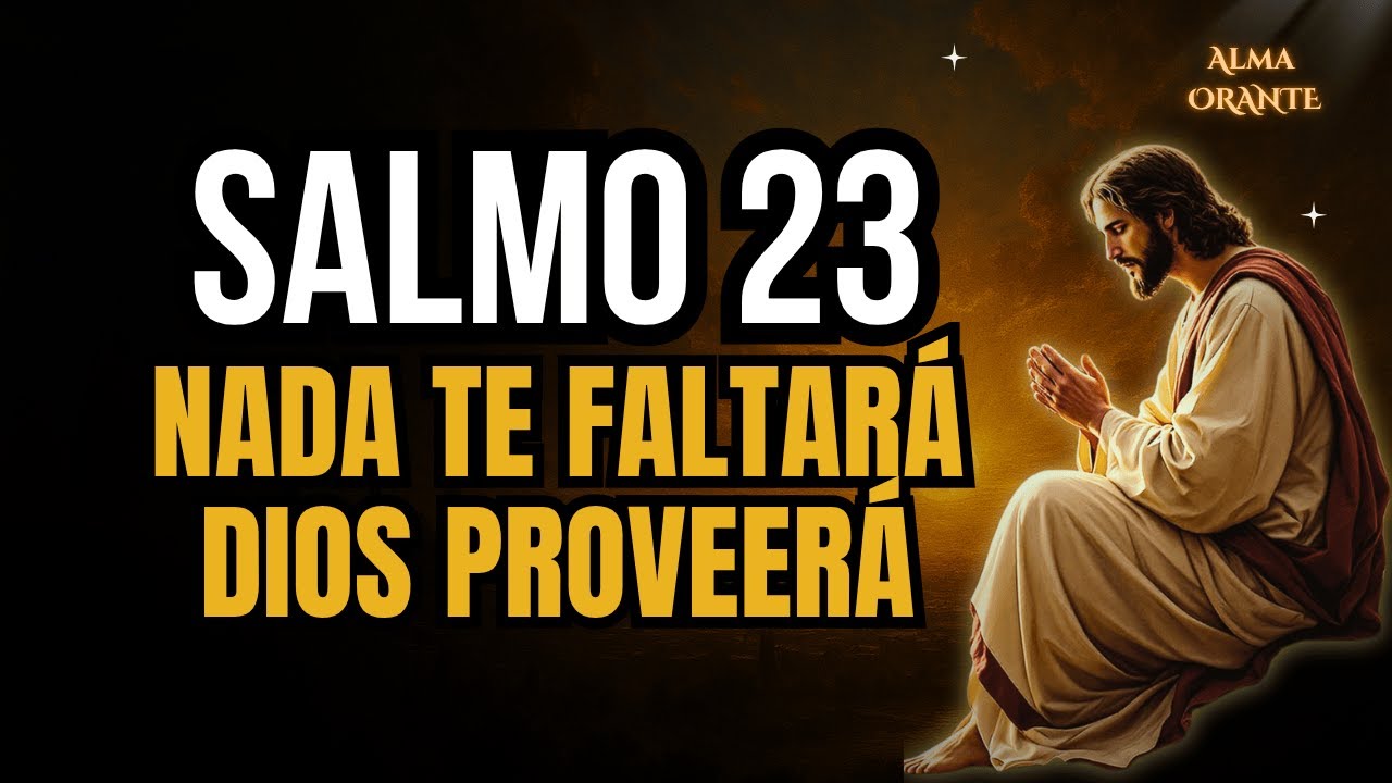 Nada Te Faltará Hoy | Salmo 23 | Oración de la Mañana - YouTube