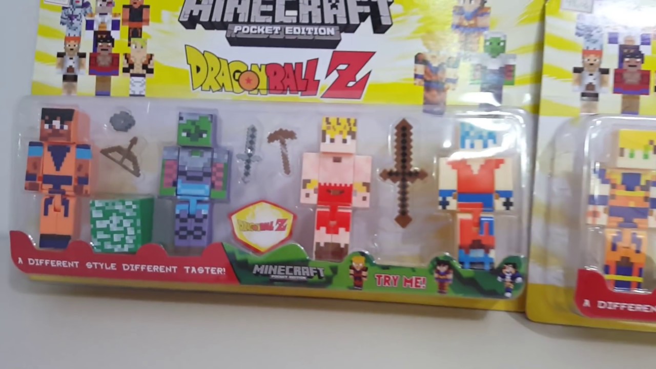 8 Bonecos Minecraft - Steve, Alex, Creeper - Coleção do Paraguai