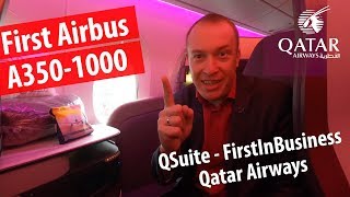 On-board first A350-1000 Qatar Airways | QSuites review