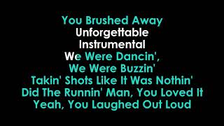 Video thumbnail of "Unforgettable Karaoke Thomas Rhett"