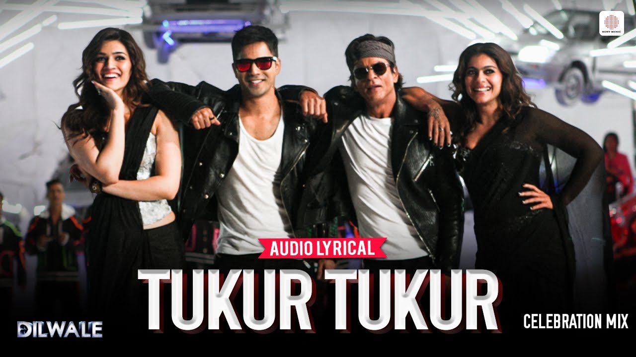 Tukur Tukur - Celebration Mix | Lyrical Song | Dilwale | Shah Rukh Khan | Kajol | Varun | Kriti