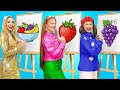 ULTIMATE INSIDE OUT 2 ART CHALLENGE 🖍️ Who Wins? Genius Gadgets &amp; Fun Drawing Hacks by 123 GO FOOD