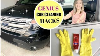 Cleaning your car can take a long time but here are some shortcuts to
save you and get super clean! how make slime clean hav...