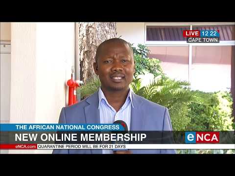 ANC online membership