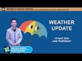 Public weather forecast issued at 4am  april 18 2024  thursday
