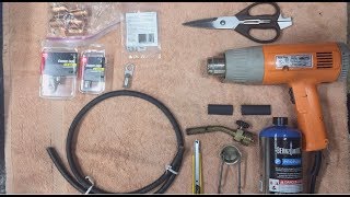 Solder Terminal Lug to Create Battery Cable.  (To use Military Style Battery Terminals)
