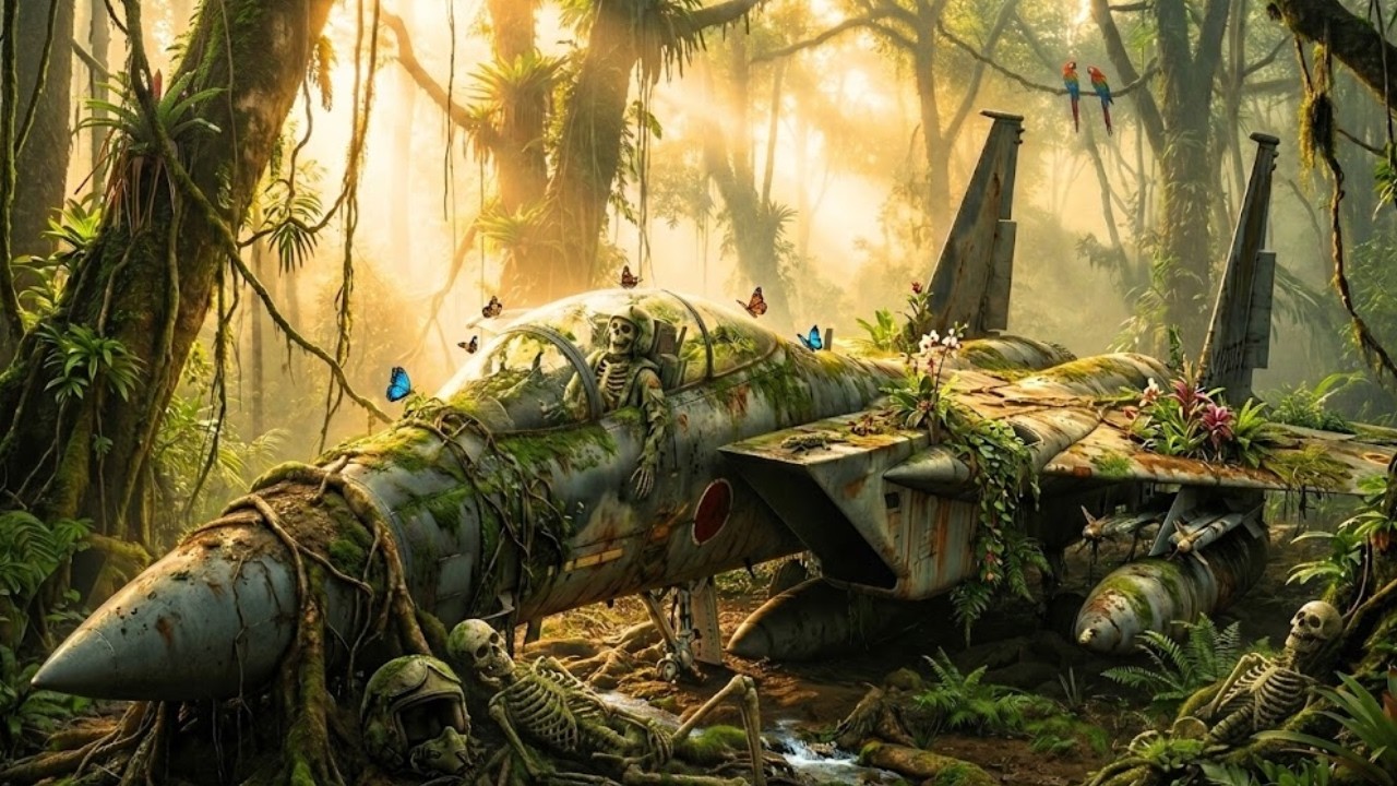 Found After 21 Years: Salvaging & Restoring a Lost Mitsubishi F 15J Eagle in the Jungle