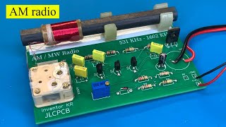 how to make am radio receiver , International radio stations