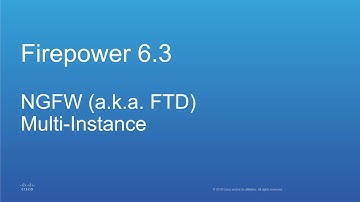 Firepower Multi-Instance