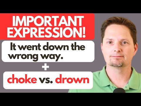 Video: Este înecat limba engleză corectă?