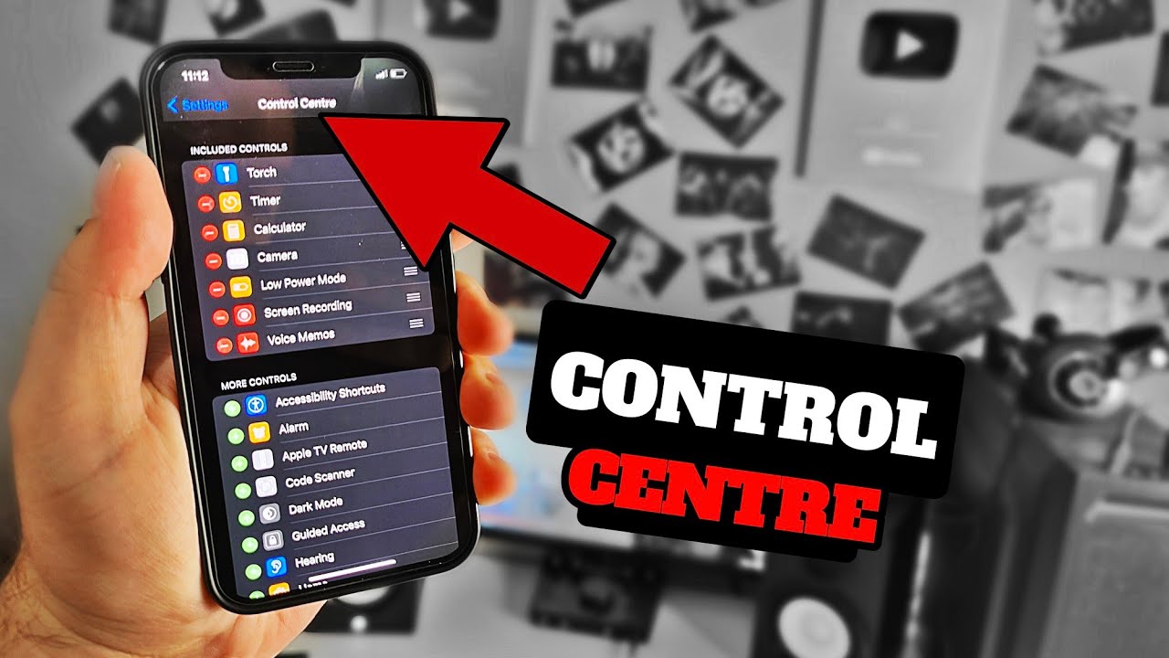 How to Set Up Control Centre on iPhone / How to Add Accessibility Features to Control Centre