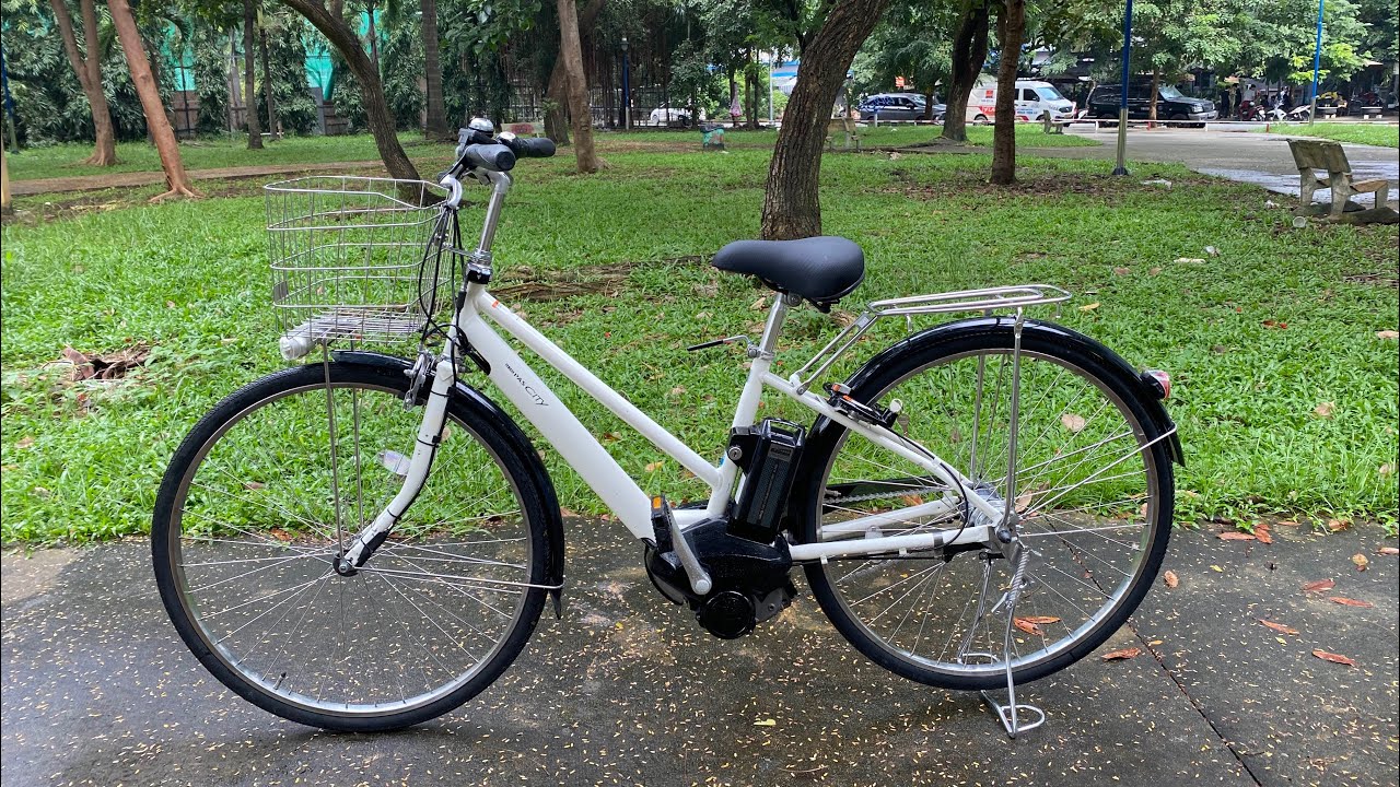 Số 43 : Xe đạp trợ lực Yamaha PasCyty đời cao 5 số dành cho các Anh Nam