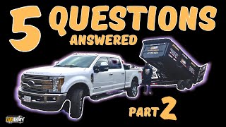 Junk Removal Questions Answered ▶︎ Part 2 (BUSINESS)