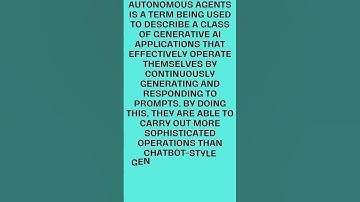 Autonomous Generative AI . #generativeai #ai #machinelearning #autonomousrobot