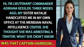 My Sister Handcuffed Me At Office—Then Her Captain Saluted Me: 'Admiral, Orders'