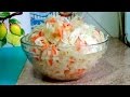 Квашеная капуста в рассоле.. Вкусная. хрустящая Самый простой рецепт